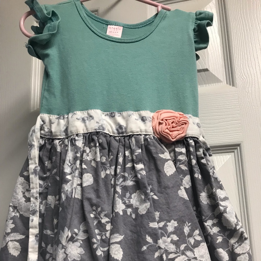 Giggle Moon Boutique dress and pants.